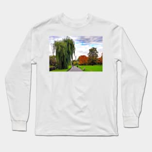 Autumn Trees Regent's Park London England Long Sleeve T-Shirt